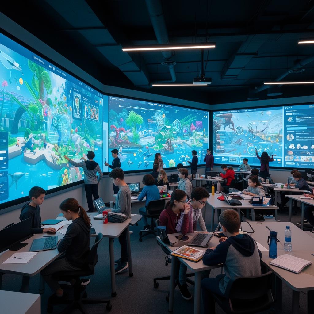 Interactive education space