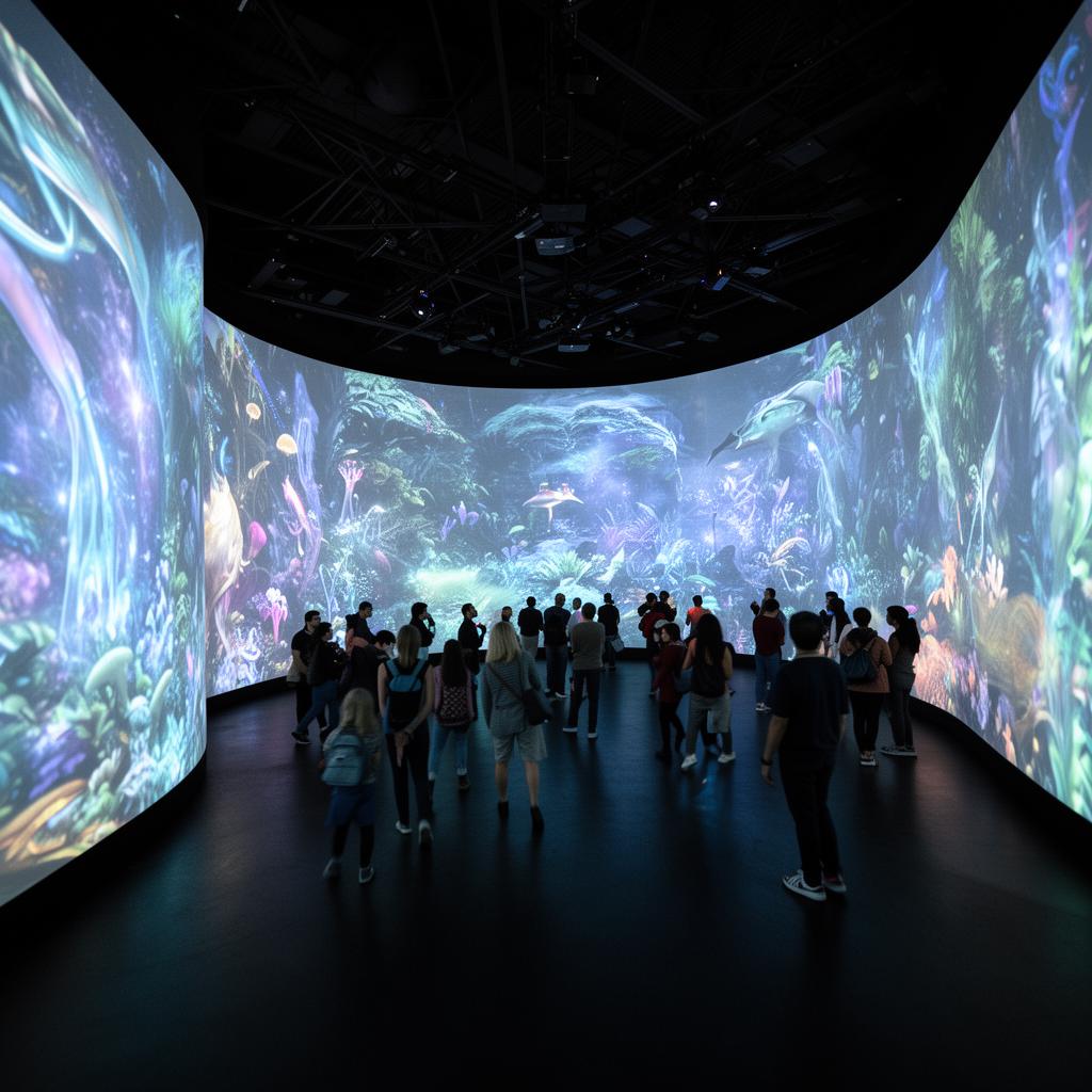 Immersive tourism visitor attraction